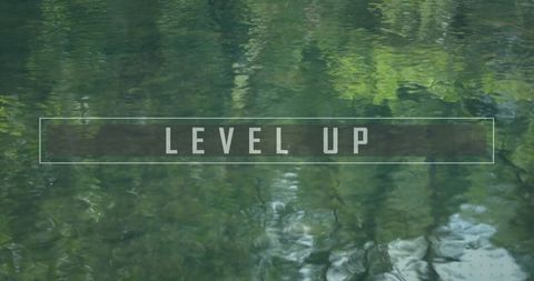 Level up inspiration over tranquil lake reflections