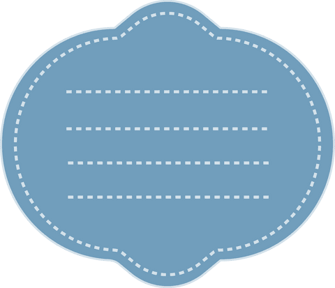 Curved Blank Blue Label with Lines on Transparent Background - Download Free Stock Videos Pikwizard.com