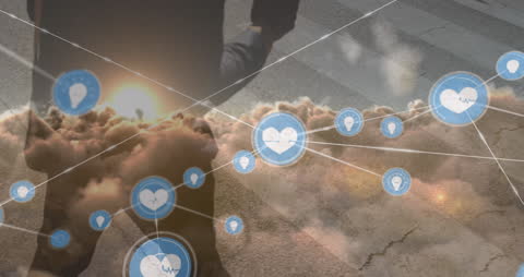 Innovative Business Connects Concepts Cloud Horizon