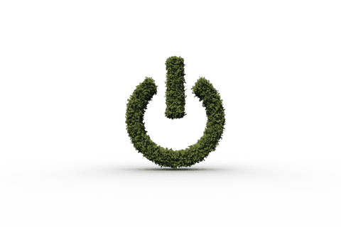 grass-covered power symbol on transparent background - Download Free Stock Videos Pikwizard.com