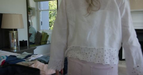 Exploring content on shared tablet at home