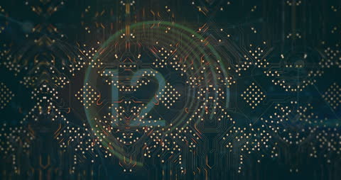 Globe with Digital Connections and Illuminated Network