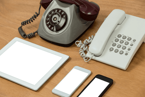 Transparent evolution of communication: phones and tablet layout