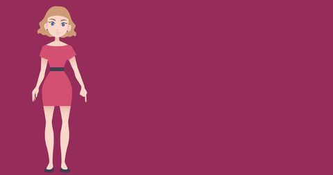 Stylized Woman Pictogram Minimalist Design - Download Free Stock Images Pikwizard.com