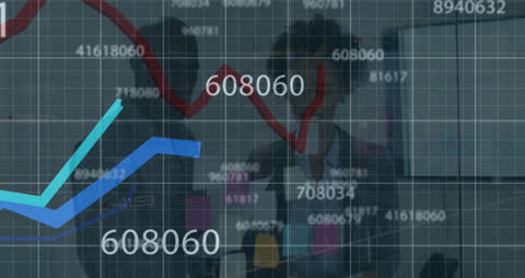 Financial Analysts Discussing Market Data and Trends