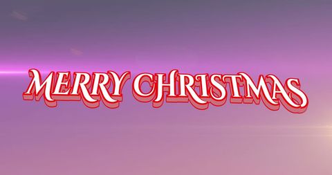 Festive Merry Christmas Text on Pink Gradient Background - Download Free Stock Images Pikwizard.com
