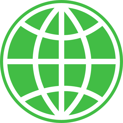 green globe icon on transparent background symbolizing global environment - Download Free Stock Videos Pikwizard.com
