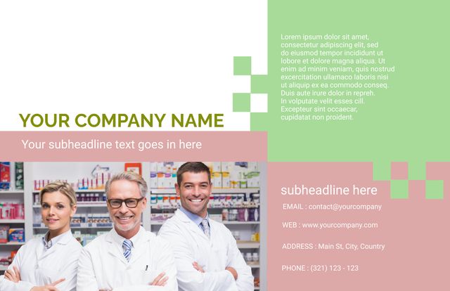 Professional Pharmacists In Modern Pharmacy Offering Reliable Healthcare Solutions - Download Free Stock Templates Pikwizard.com