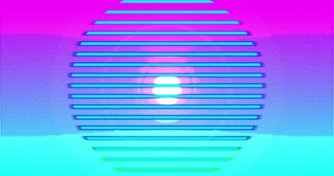 Vibrant Circles and Lines Light Trails on Dynamic Background - Download Free Stock Images Pikwizard.com