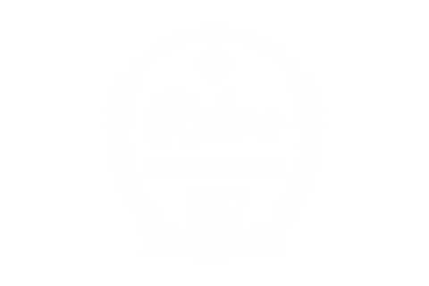 Retro Vintage Badge Emblem on Transparent Background