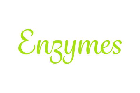 Enzymes text transparent design for science concepts