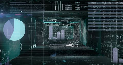 Dynamic Financial Data Visualization Over World Map - Download Free Stock Images Pikwizard.com