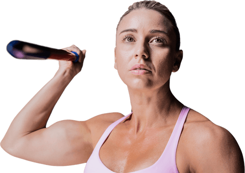 female athlete preparing javelin throw with intense focus - Download Free Stock Videos Pikwizard.com