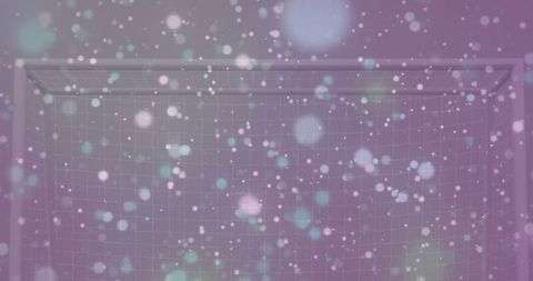 Abstract glowing light spots on pastel background