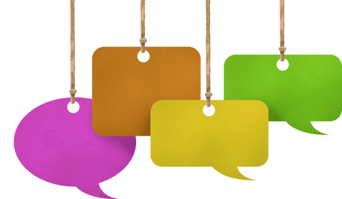 transparent vector colorful speech bubbles design - Download Free Stock Videos Pikwizard.com