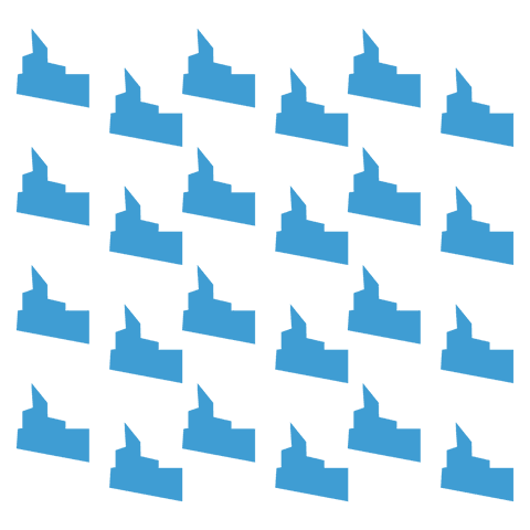 Geometric Blue Shapes Pattern on Transparent Background - Download Free Stock Videos Pikwizard.com