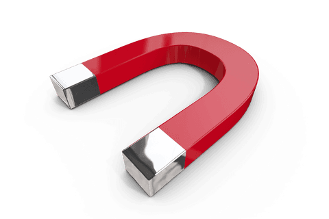 digital png red u-shaped magnet on transparent background - Download Free Stock Videos Pikwizard.com