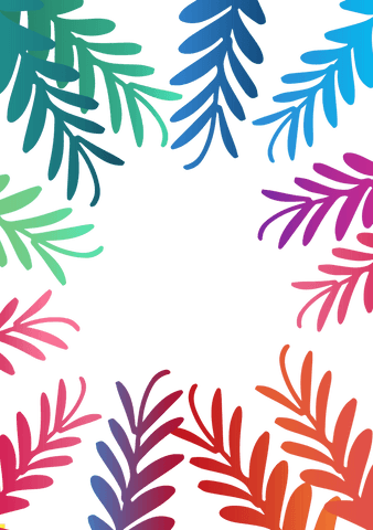 colorful leaves illustration with copy space on transparent background - Download Free Stock Videos Pikwizard.com