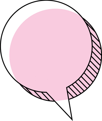 2d pink speech bubble on transparent background for communication - Download Free Stock Videos Pikwizard.com