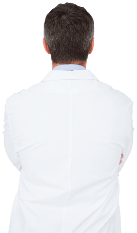 Back View of Doctor on Transparent Background for Medical Uses - Download Free Stock Videos Pikwizard.com