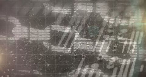 Digital Data Streams with Secure Processing Networks - Download Free Stock Images Pikwizard.com