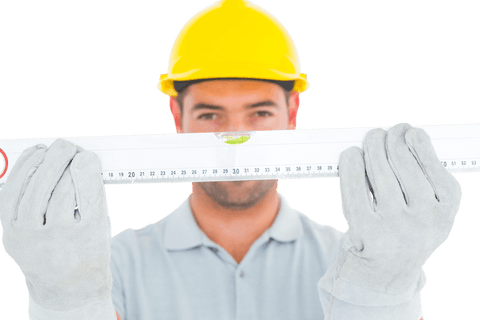transparent view of handyman carefully using spirit level - Download Free Stock Videos Pikwizard.com