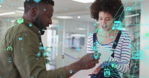 Digital Transformation in Modern Business Collaboration - Download Free Stock Images Pikwizard.com