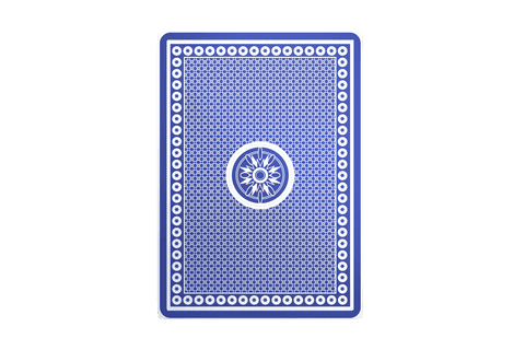 blue playing card with intricate geometric design on transparent background - Download Free Stock Videos Pikwizard.com