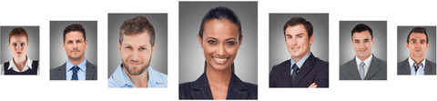 Transparent Collage Smiling Portraits of Multiethnic Individuals - Download Free Stock Videos Pikwizard.com