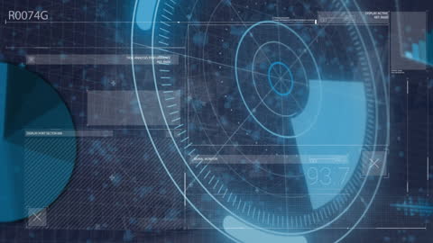 Futuristic Data Analysis Processing Interface