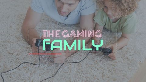 father and child enjoying video games together for family bonding - Download Free Stock Templates Pikwizard.com