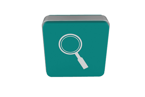 Digital Cube with Magnifier Symbol on Transparent Background - Download Free Stock Videos Pikwizard.com