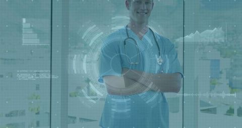 Innovative Healthcare with Doctor and Digital Medical Technology