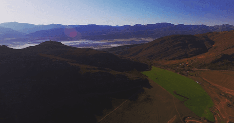 transparent morning light on verdant mountain range scenery - Download Free Stock Videos Pikwizard.com