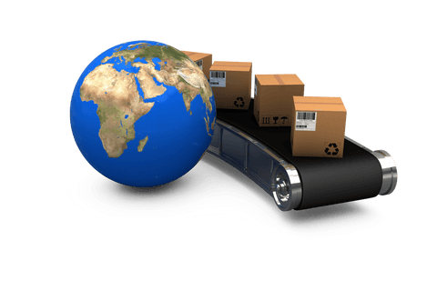 Global Shipping and Delivery with Transparent Background - Download Free Stock Videos Pikwizard.com