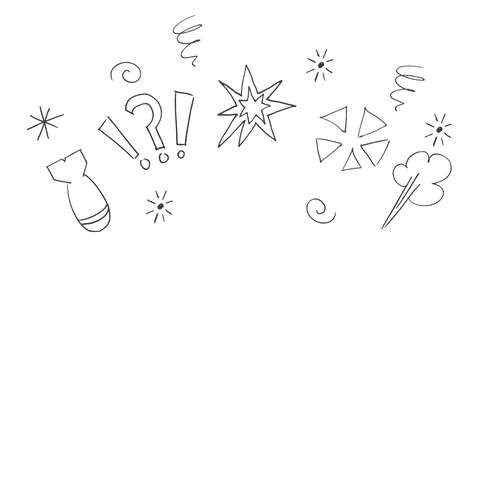 explosive abstract symbols on transparent background - Download Free Stock Videos Pikwizard.com
