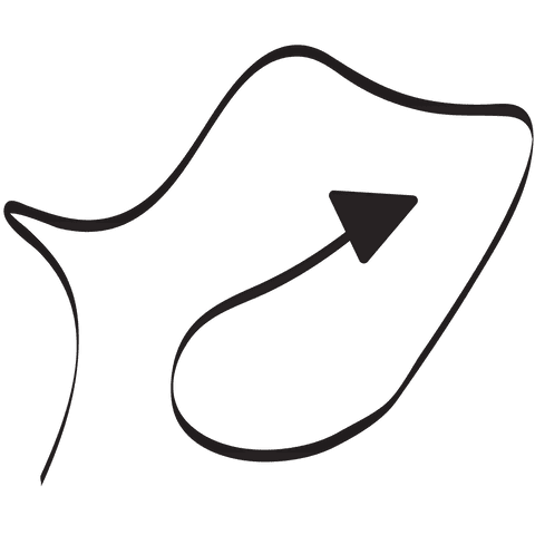 Curved Black Arrow Design on Transparent Background - Download Free Stock Videos Pikwizard.com