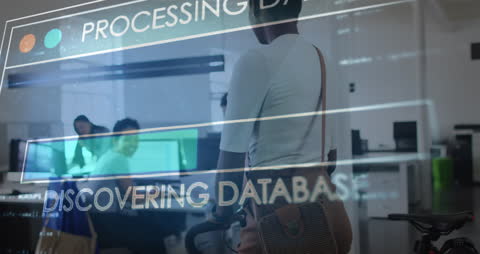 Innovative Team Analyzing Data Using Digital Interface Pact