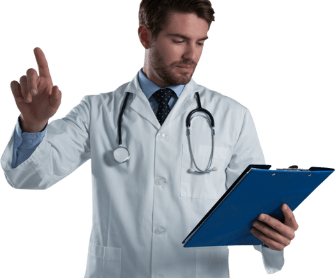 doctor using transparent interface for data interactive - Download Free Stock Videos Pikwizard.com