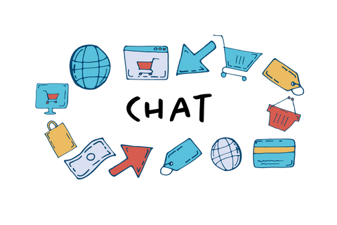 cartoon digital icons and shopping elements on transparent background - Download Free Stock Videos Pikwizard.com