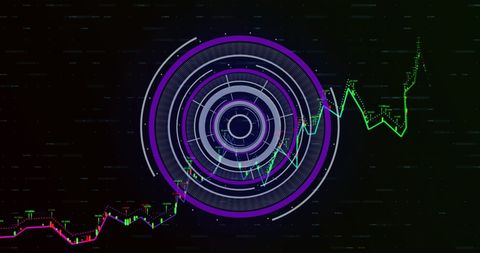 Futuristic Financial Data Processing and Analysis Concept - Download Free Stock Images Pikwizard.com