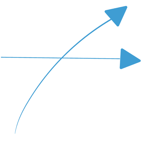 blue arrows on transparent background showing movement - Download Free Stock Videos Pikwizard.com
