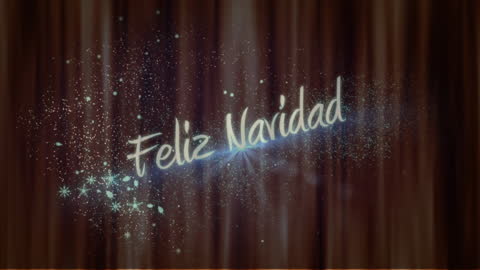 Festive Feliz Navidad Text That Celebrates Christmas Joy