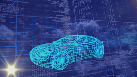 Digital Car Simulation with Data Overlay Concept