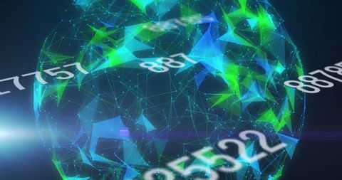 dynamic global networking technology concept with spinning plexus - Download Free Stock Images Pikwizard.com
