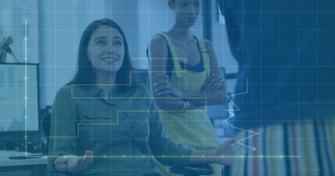 Financial Analysis in Modern Diverse Business Office