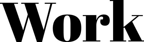 Work text illustration on transparent background