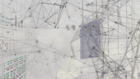 Network Connections Overlay with Data Processing Elements