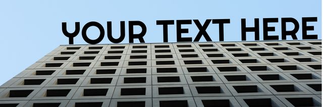 Modern Office Building with Space for Text Overlay - Download Free Stock Templates Pikwizard.com