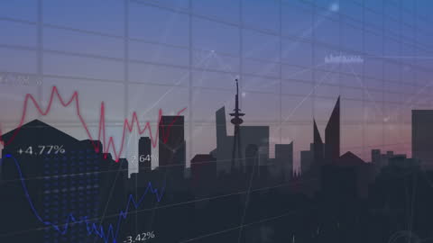 Data Visualization over Urban Skyline